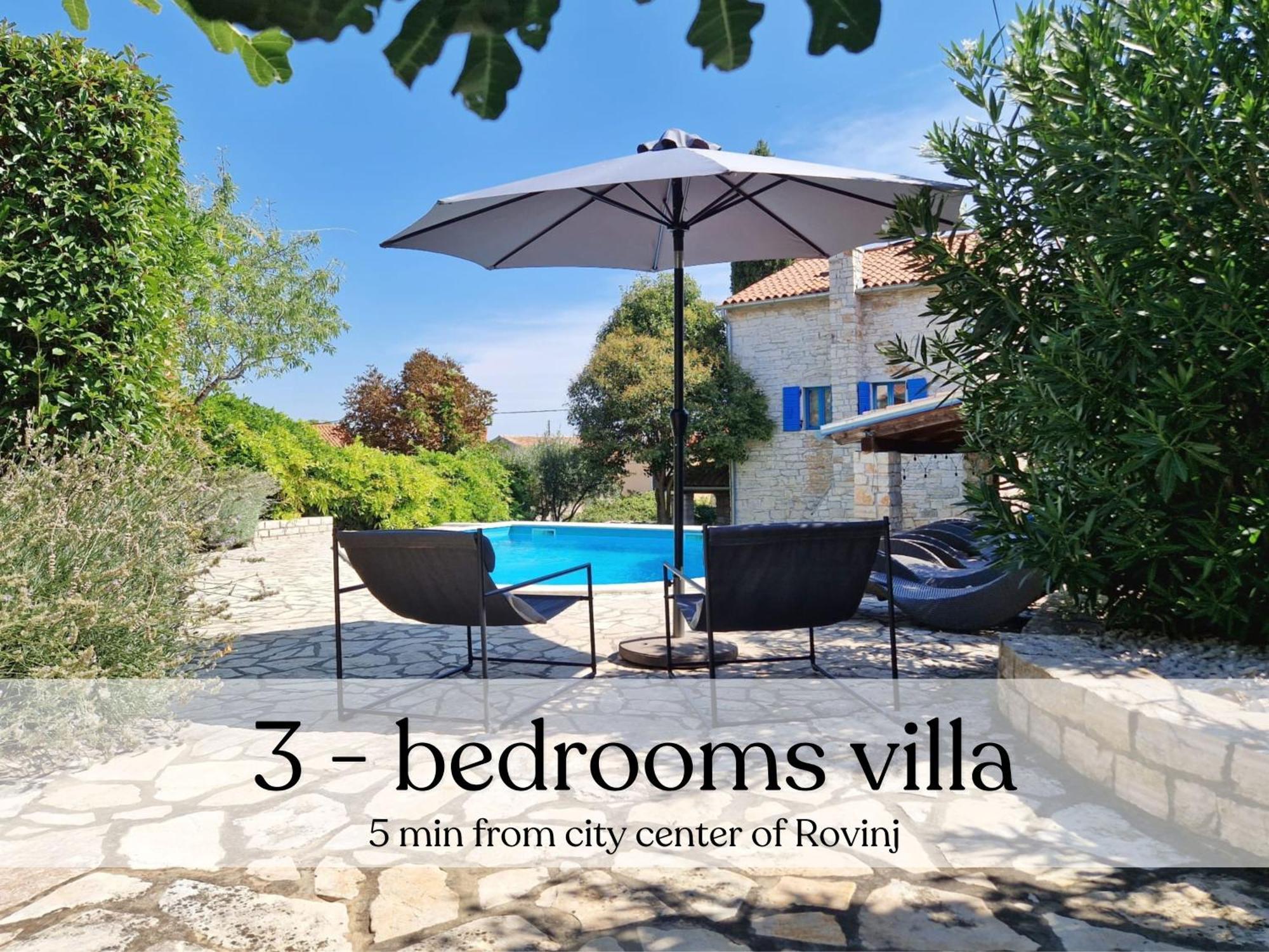 Villa Lucija Rovinjsko Selo Bagian luar foto