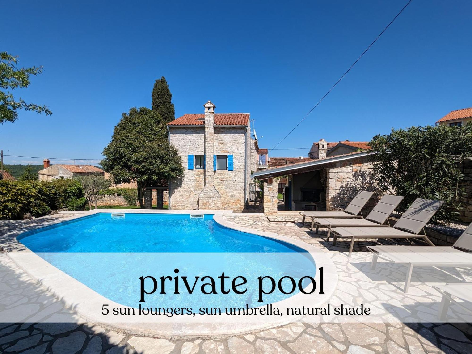 Villa Lucija Rovinjsko Selo Bagian luar foto